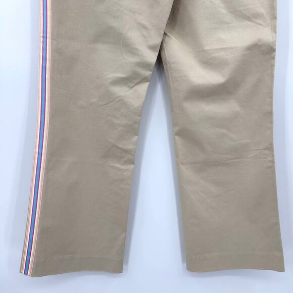 Vintage Lilly Pulitzer Chino Pants Tuxedo Side Stripe Straight Leg Womens Sz 2 - Picture 11 of 11